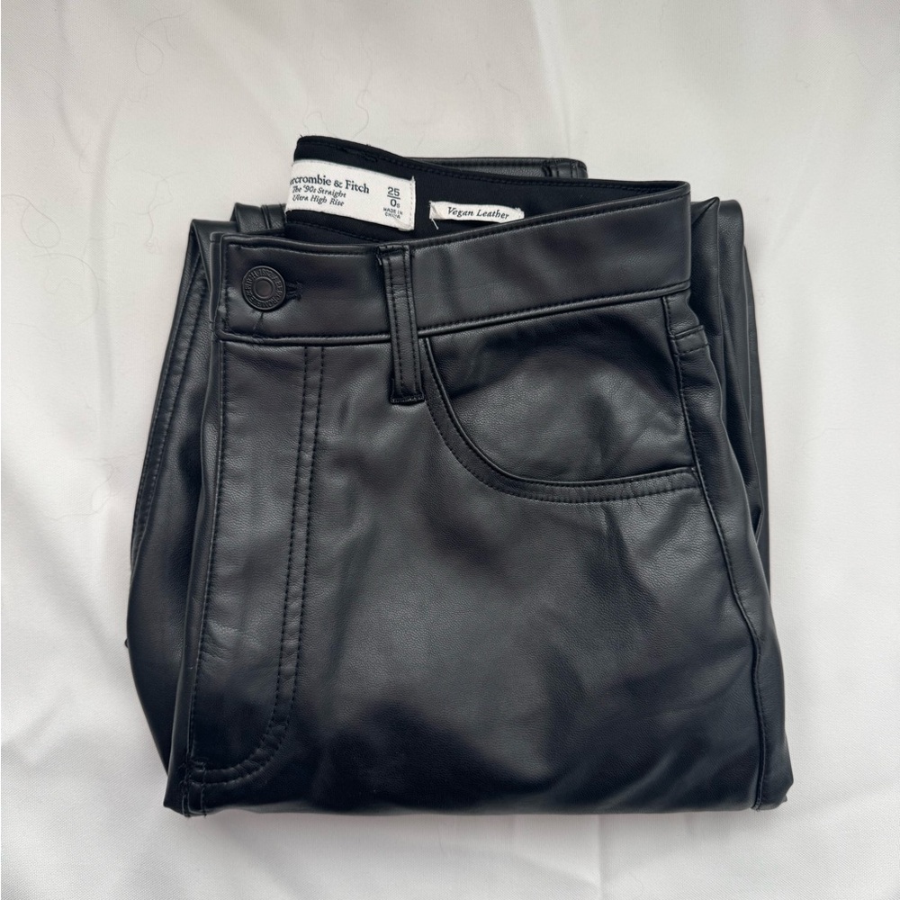Abercrombie Leather Pants
